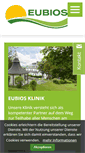 Mobile Screenshot of eubios.de